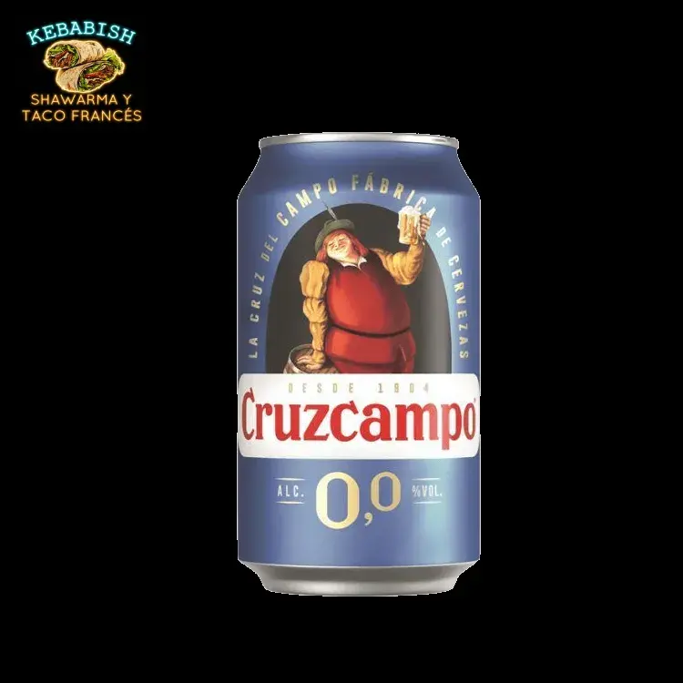 CERVEZA CRUZ CAMPO - 0.0% ALCOHOL
