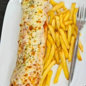 Dürum al Horno XXL (Patatas + Bebida)
